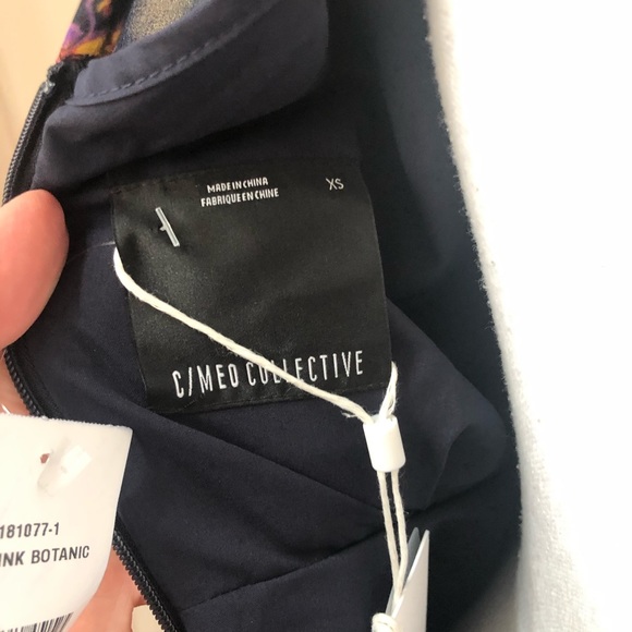 C/MEO Collective Heart Breaker Dress Ink NWT XS M - Picture 9 of 11